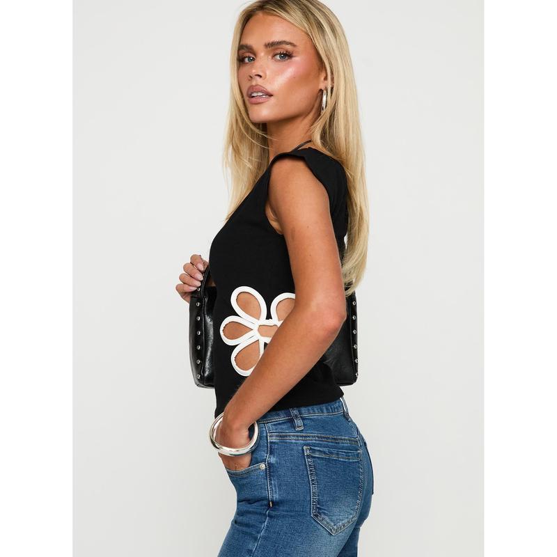 Amara Flower Top