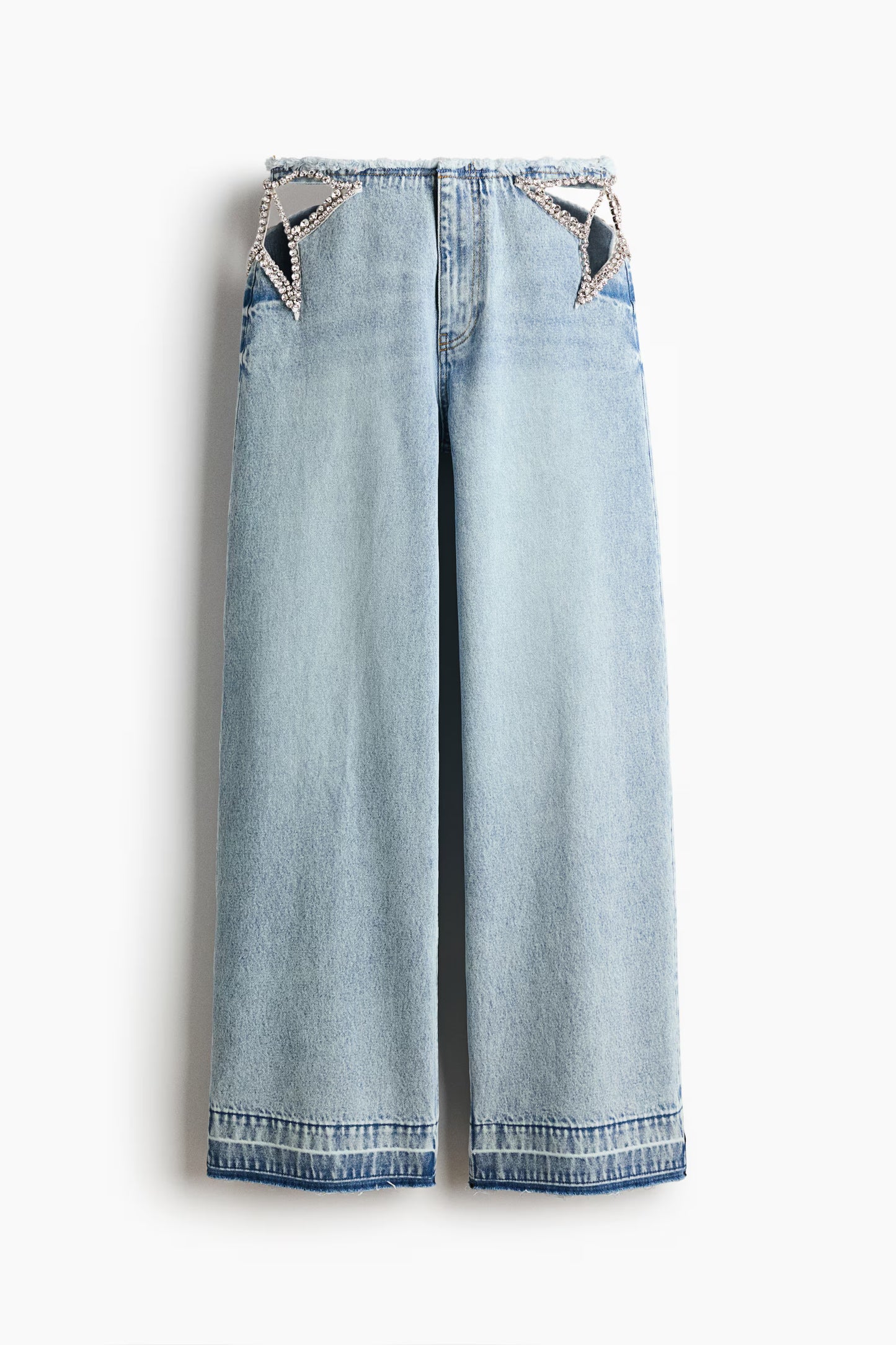 Crystal Star Straight Leg Jeans